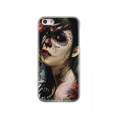 Sugar skull phone case-Phone Case-wc-fulfillment-iPhone SE-Vibe Cosy™
