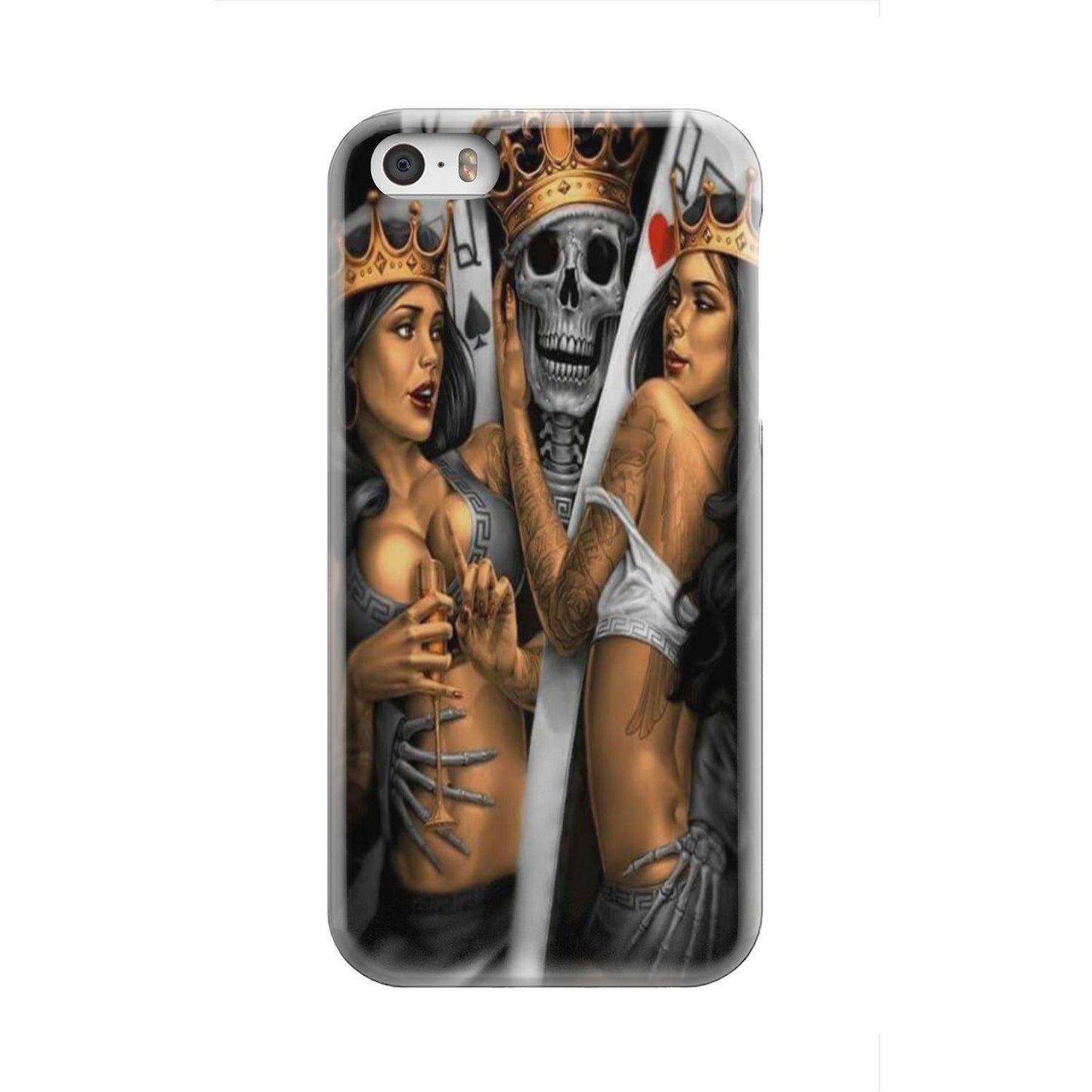 Skull phone case-Phone Case-wc-fulfillment-iPhone 5-Vibe Cosy™