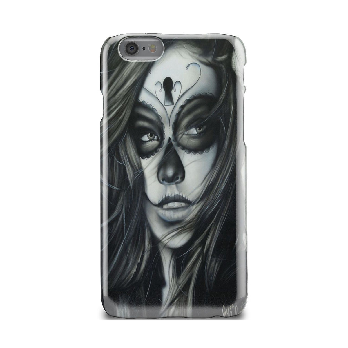 Sugar skull phone case-Phone Case-wc-fulfillment-iPhone X-Vibe Cosy™