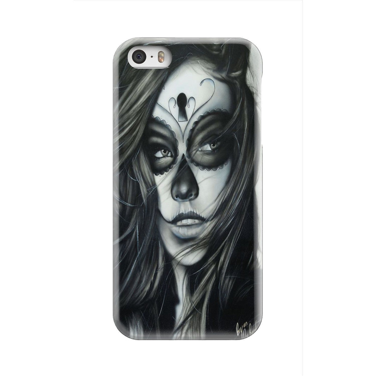 Sugar skull phone case-Phone Case-wc-fulfillment-iPhone X-Vibe Cosy™