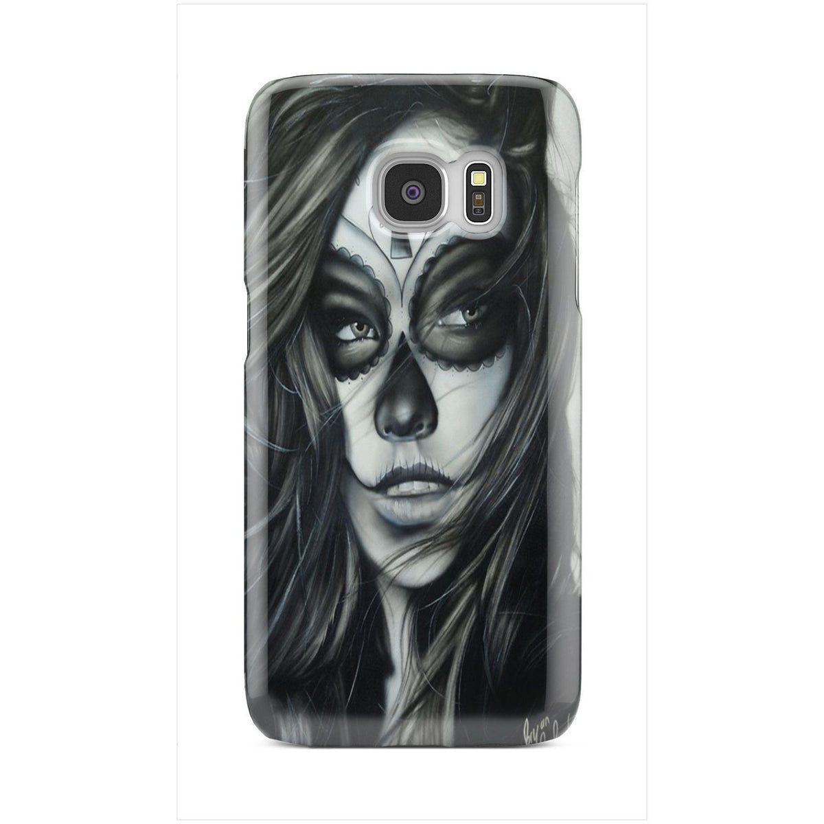 Sugar skull phone case-Phone Case-wc-fulfillment-iPhone X-Vibe Cosy™