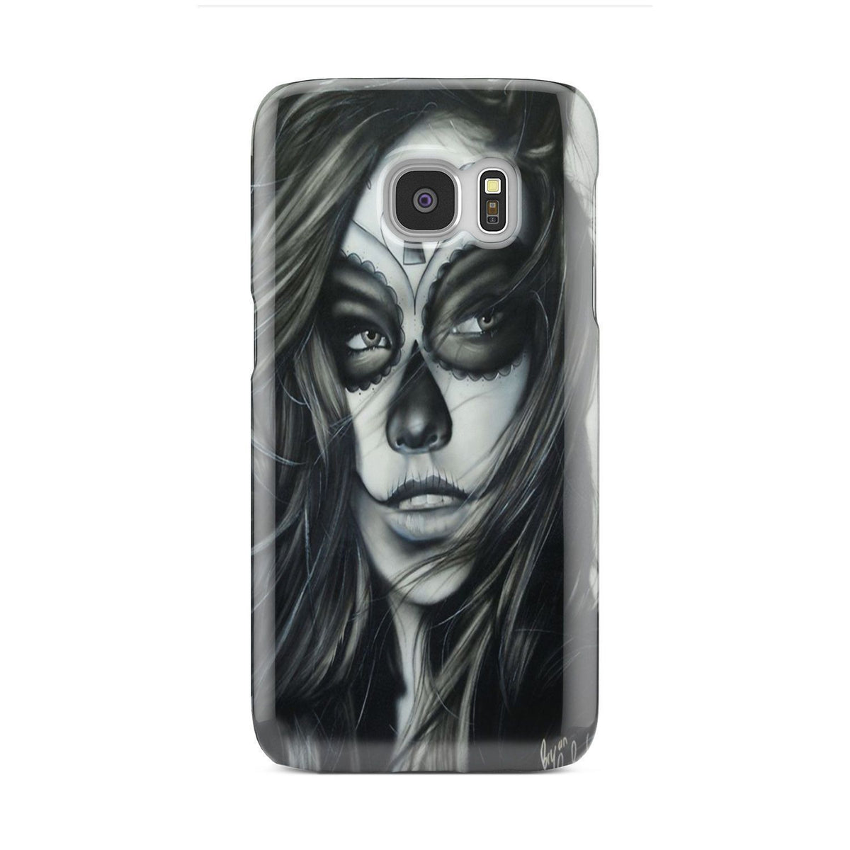 Sugar skull phone case-Phone Case-wc-fulfillment-iPhone X-Vibe Cosy™