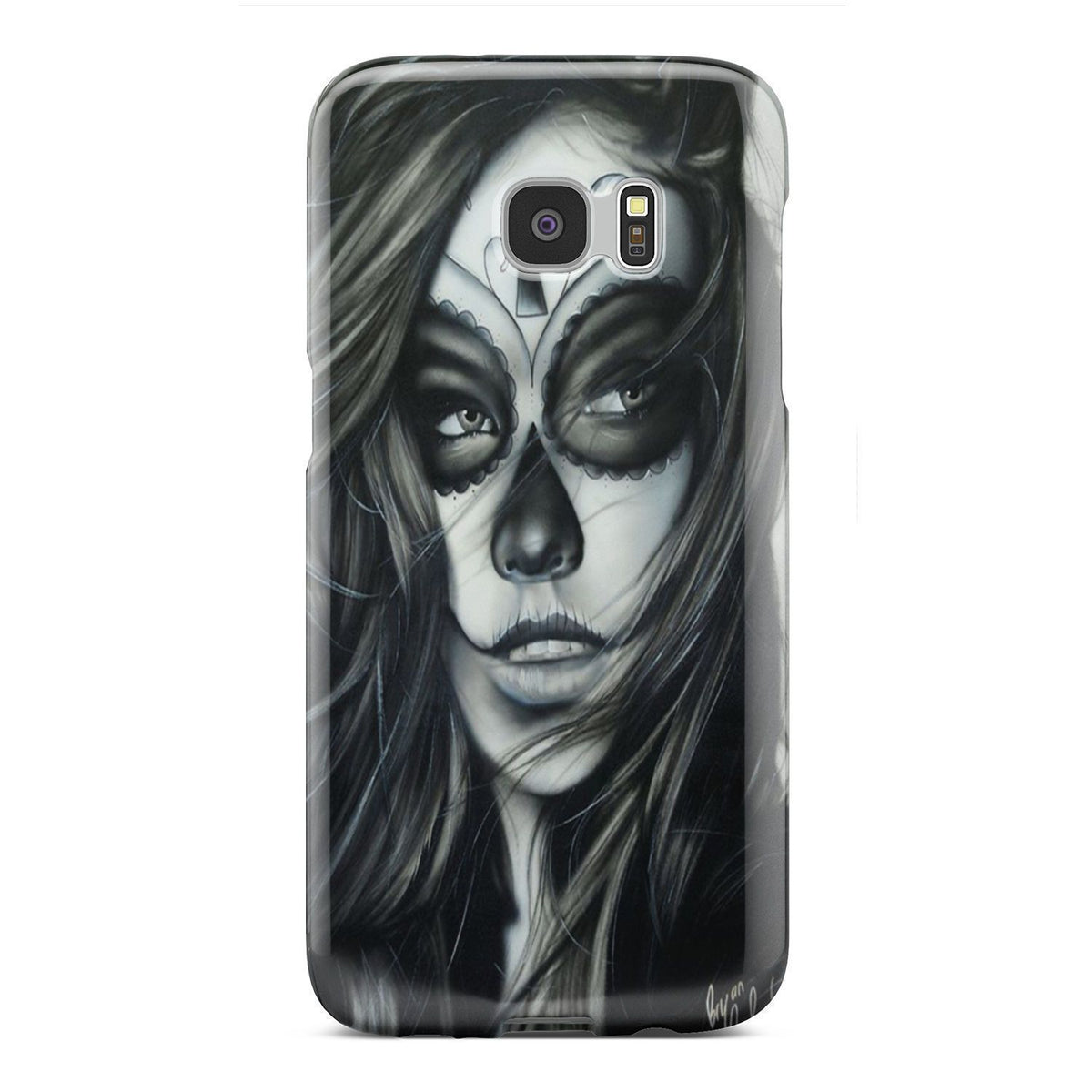 Sugar skull phone case-Phone Case-wc-fulfillment-iPhone X-Vibe Cosy™