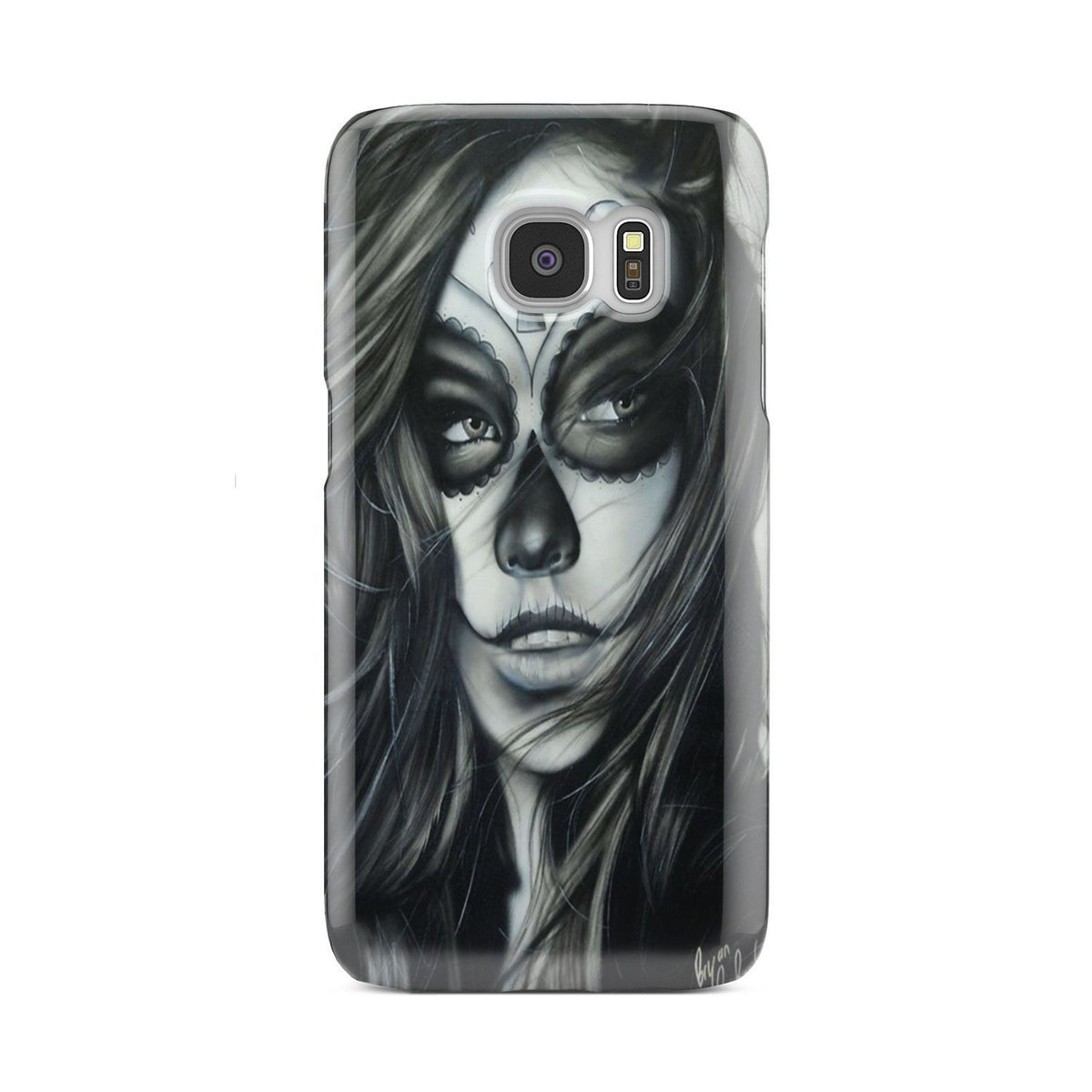 Sugar skull phone case-Phone Case-wc-fulfillment-iPhone X-Vibe Cosy™