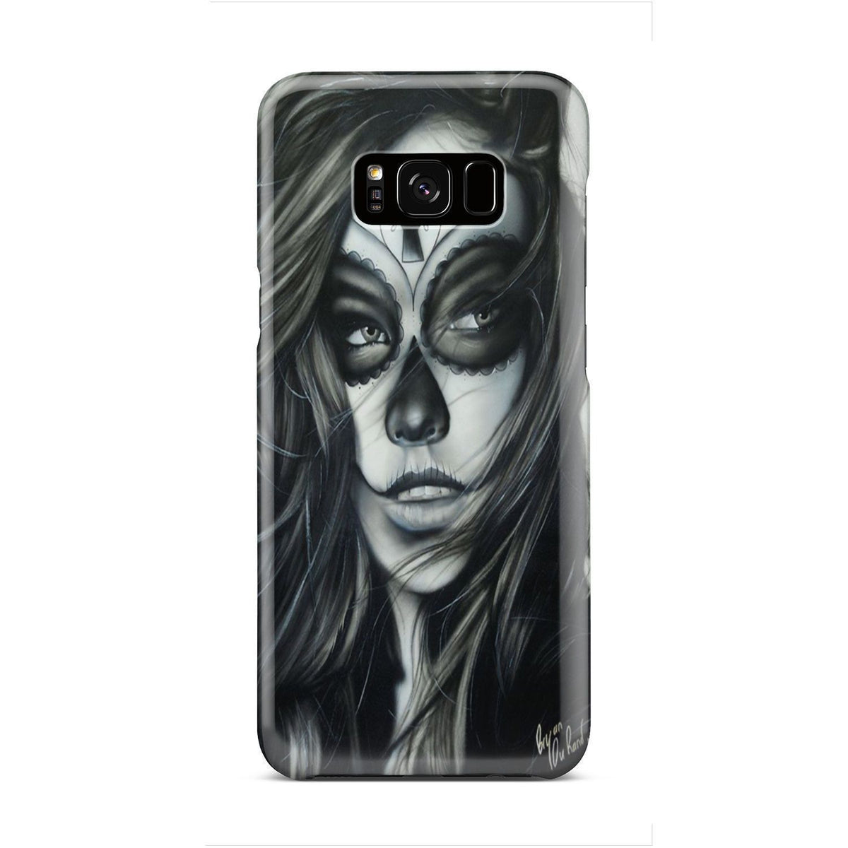 Sugar skull phone case-Phone Case-wc-fulfillment-iPhone X-Vibe Cosy™