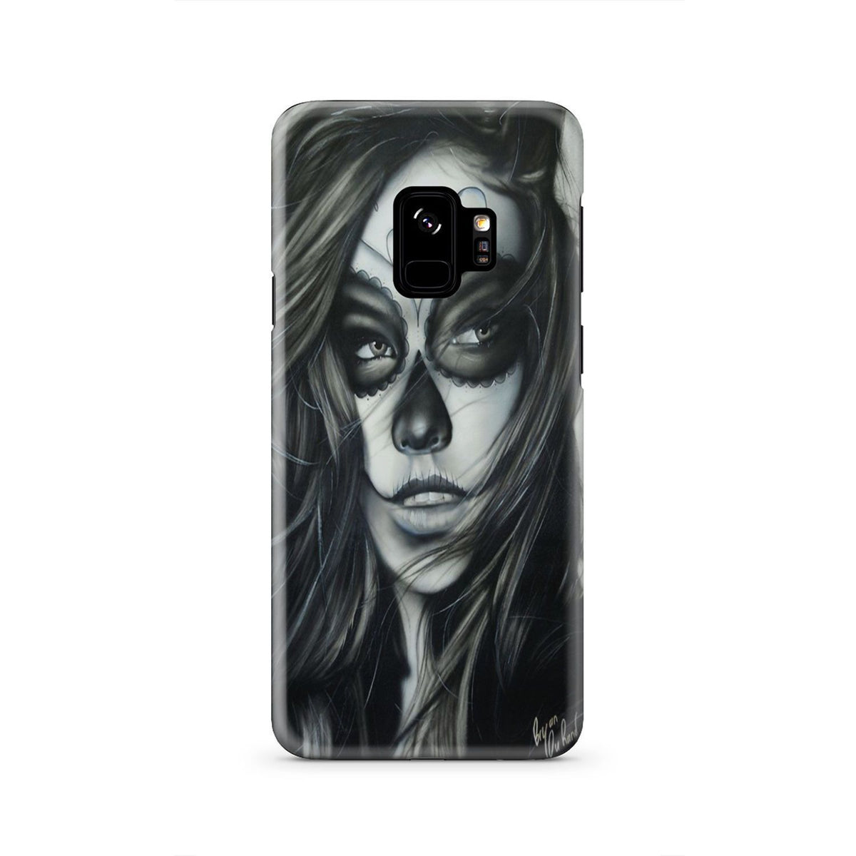 Sugar skull phone case-Phone Case-wc-fulfillment-iPhone X-Vibe Cosy™