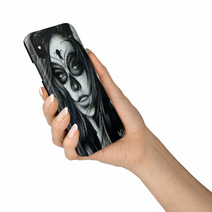 Sugar skull phone case-Phone Case-wc-fulfillment-iPhone X-Vibe Cosy™