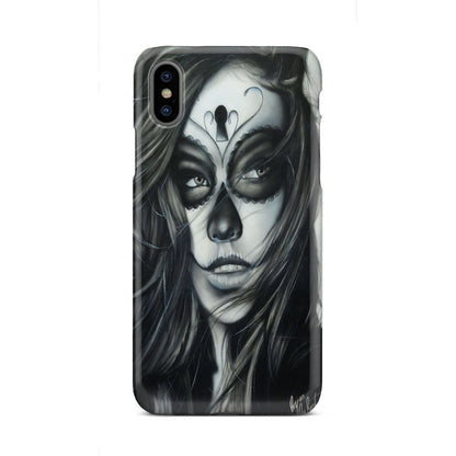 Sugar skull phone case-Phone Case-wc-fulfillment-iPhone X-Vibe Cosy™