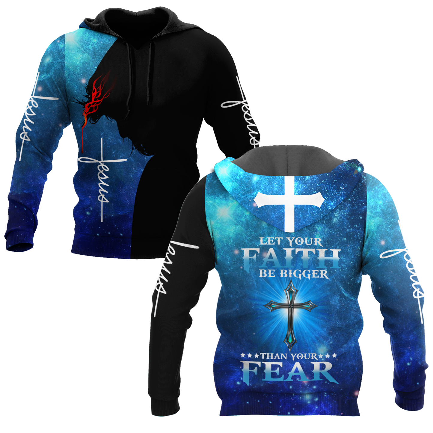 Jesus 3D All Over Printed Shirts DA16112005