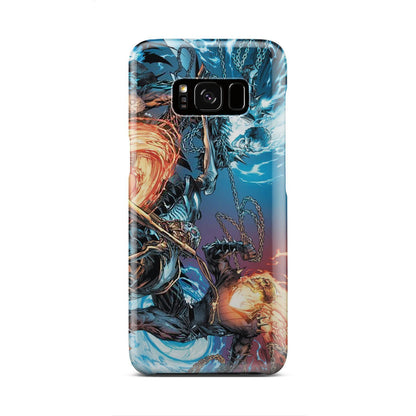 Ice and fire skull fighting phone case-Phone Case-wc-fulfillment-Galaxy S8-Vibe Cosy™
