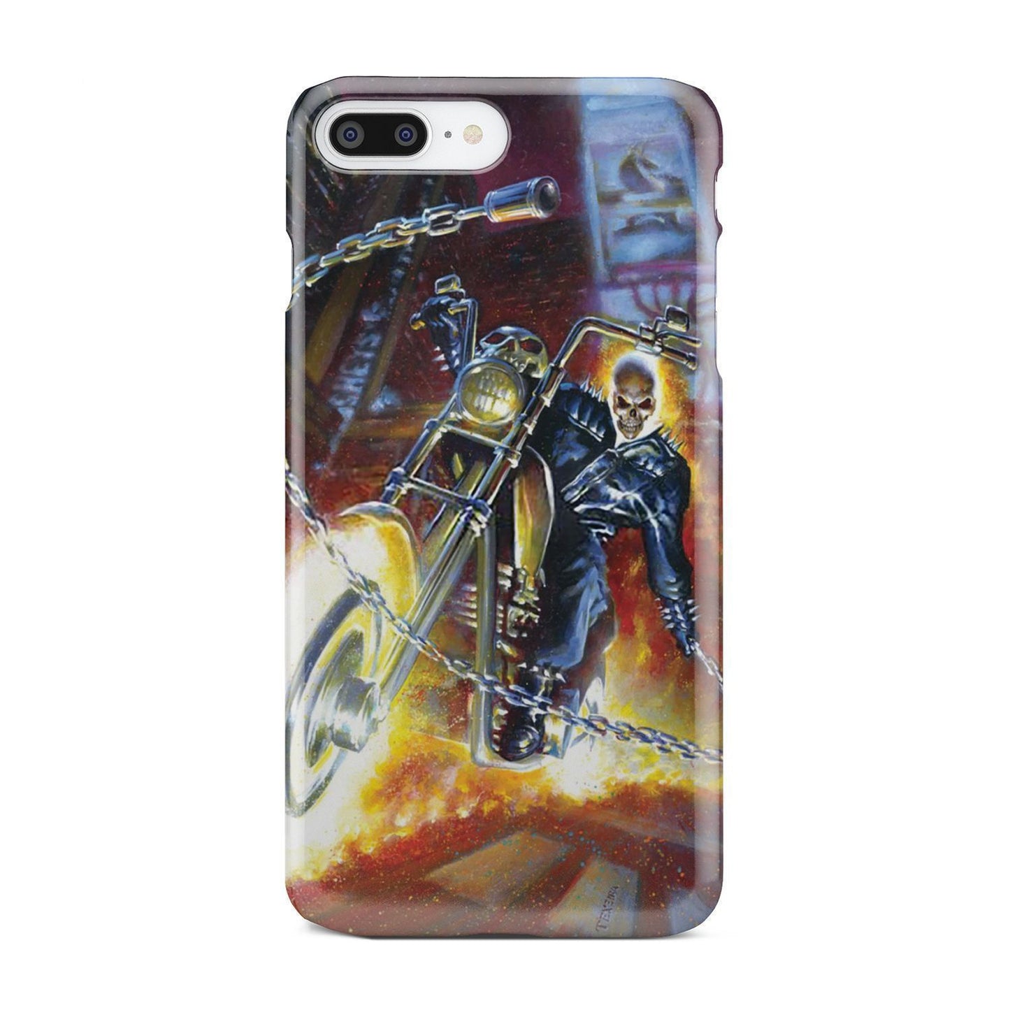 Skull rider phone case-Phone Case-wc-fulfillment-iPhone 7 Plus-Vibe Cosy™