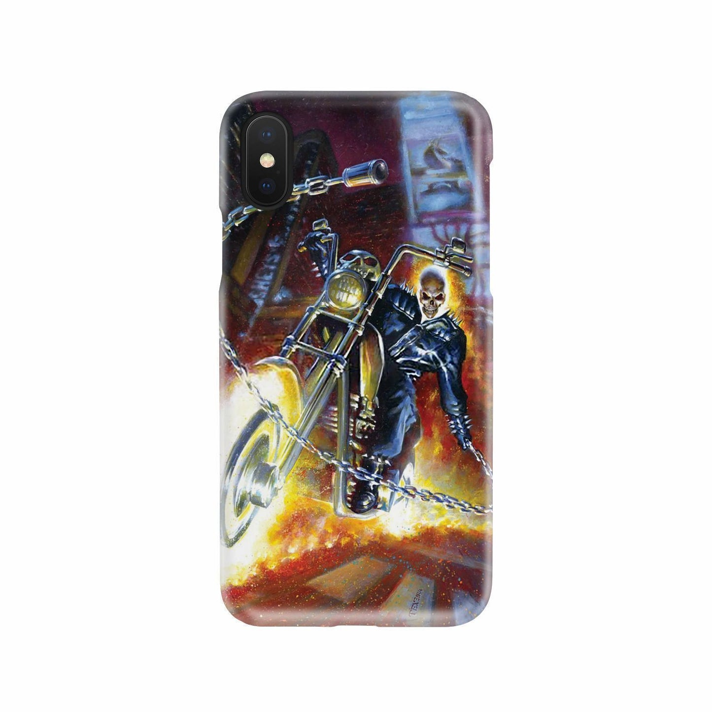 Skull rider phone case-Phone Case-wc-fulfillment-iPhone X-Vibe Cosy™