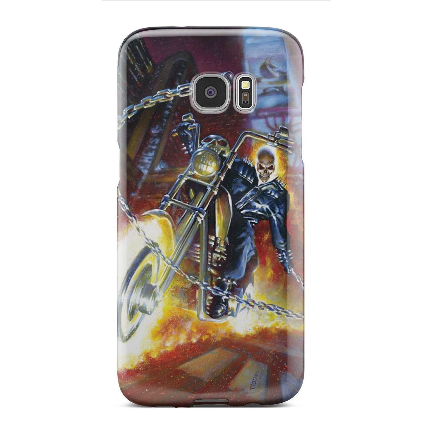 Skull rider phone case-Phone Case-wc-fulfillment-Galaxy S7 Edge-Vibe Cosy™