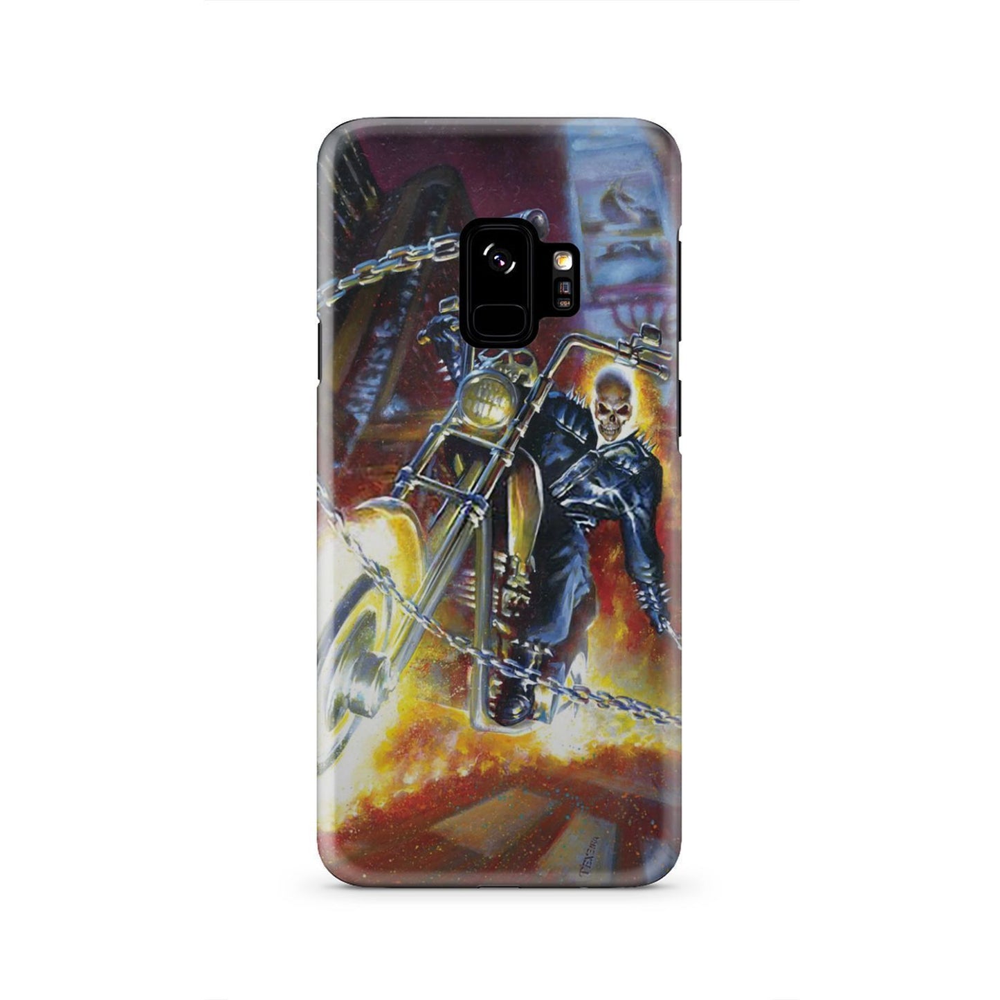 Skull rider phone case-Phone Case-wc-fulfillment-Galaxy S9-Vibe Cosy™