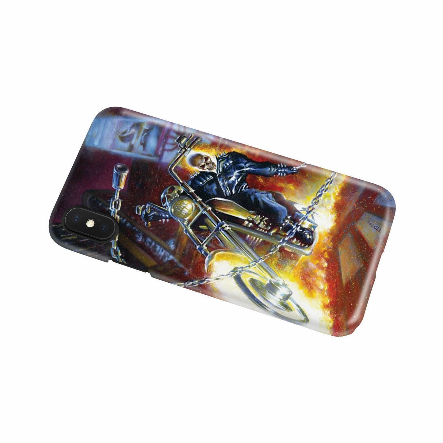 Skull rider phone case-Phone Case-wc-fulfillment-iPhone X-Vibe Cosy™