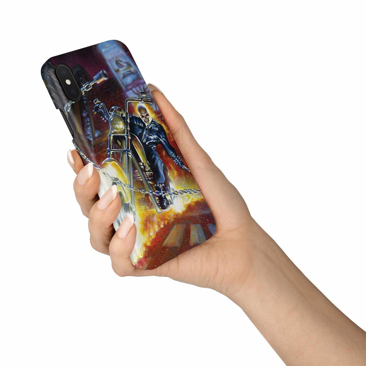 Skull rider phone case-Phone Case-wc-fulfillment-iPhone X-Vibe Cosy™