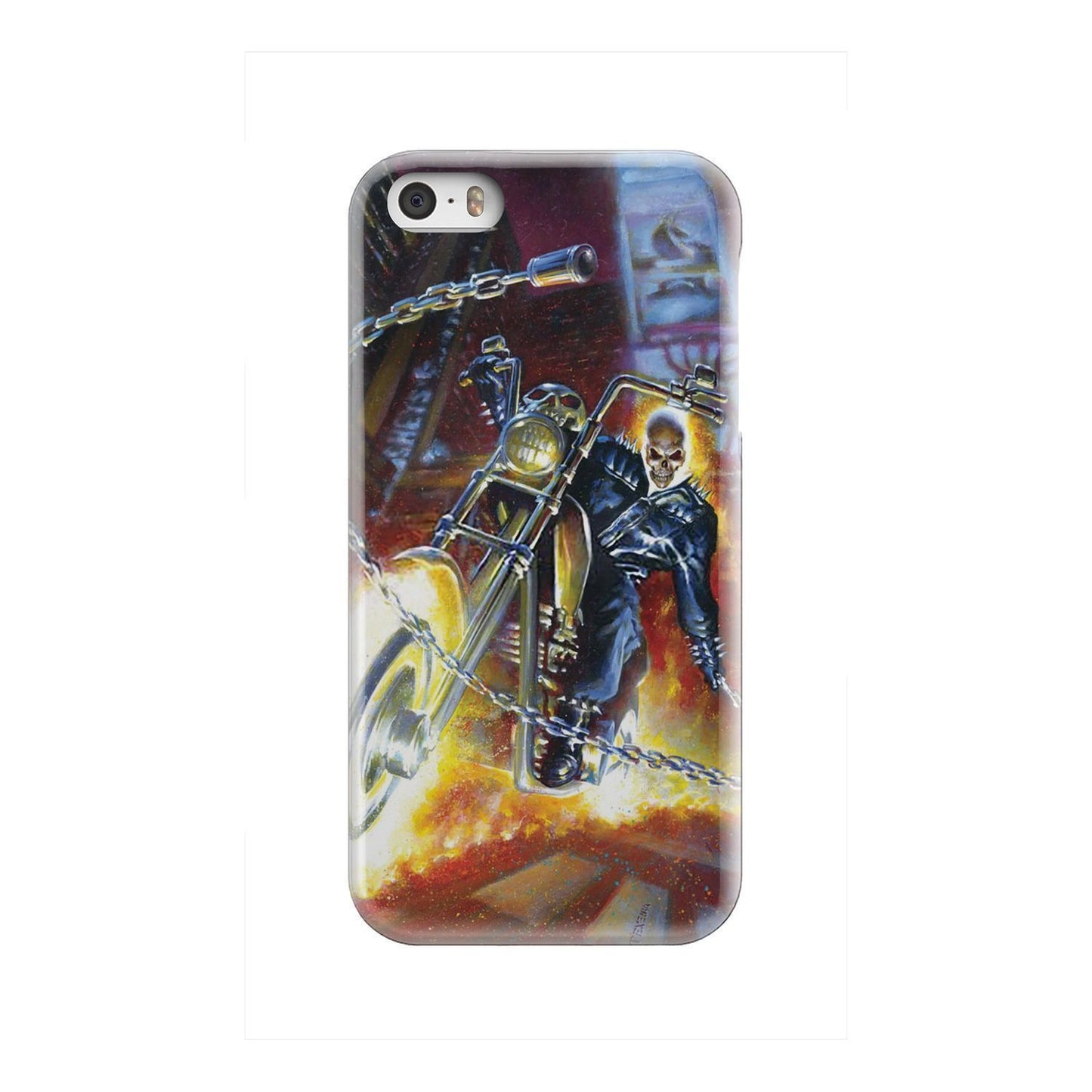 Skull rider phone case-Phone Case-wc-fulfillment-iPhone SE-Vibe Cosy™