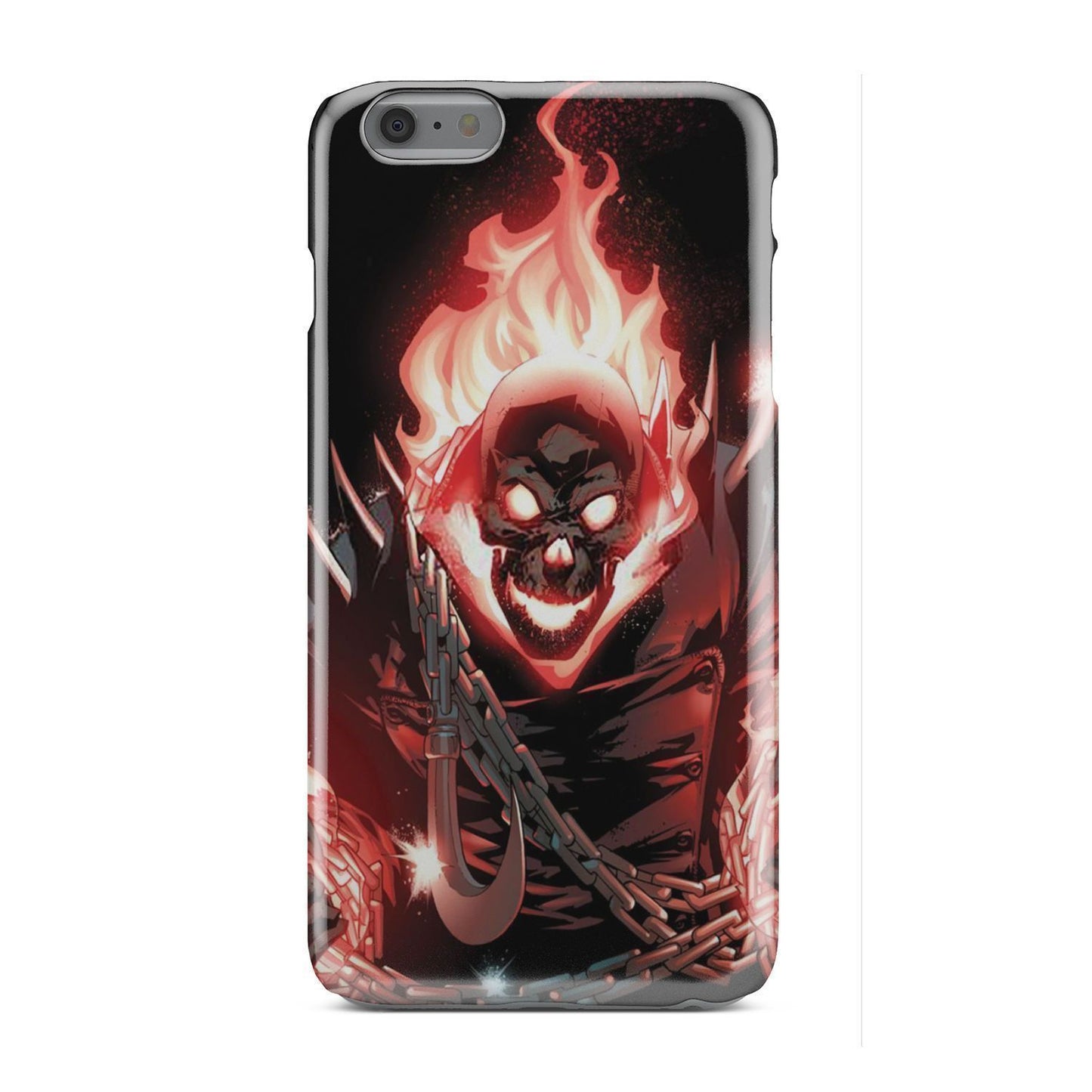 Fire skull phone case-Phone Case-wc-fulfillment-iPhone 6S Plus-Vibe Cosy™