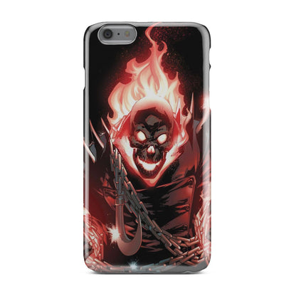 Fire skull phone case-Phone Case-wc-fulfillment-iPhone 6 Plus-Vibe Cosy™