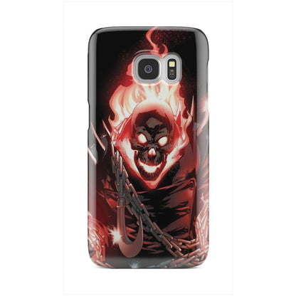 Fire skull phone case-Phone Case-wc-fulfillment-Galaxy S6-Vibe Cosy™