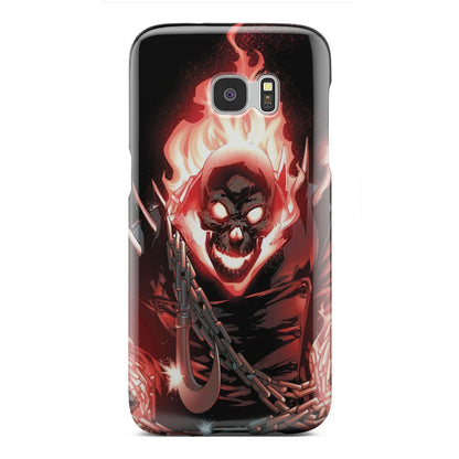 Fire skull phone case-Phone Case-wc-fulfillment-Galaxy S6 Edge Plus-Vibe Cosy™