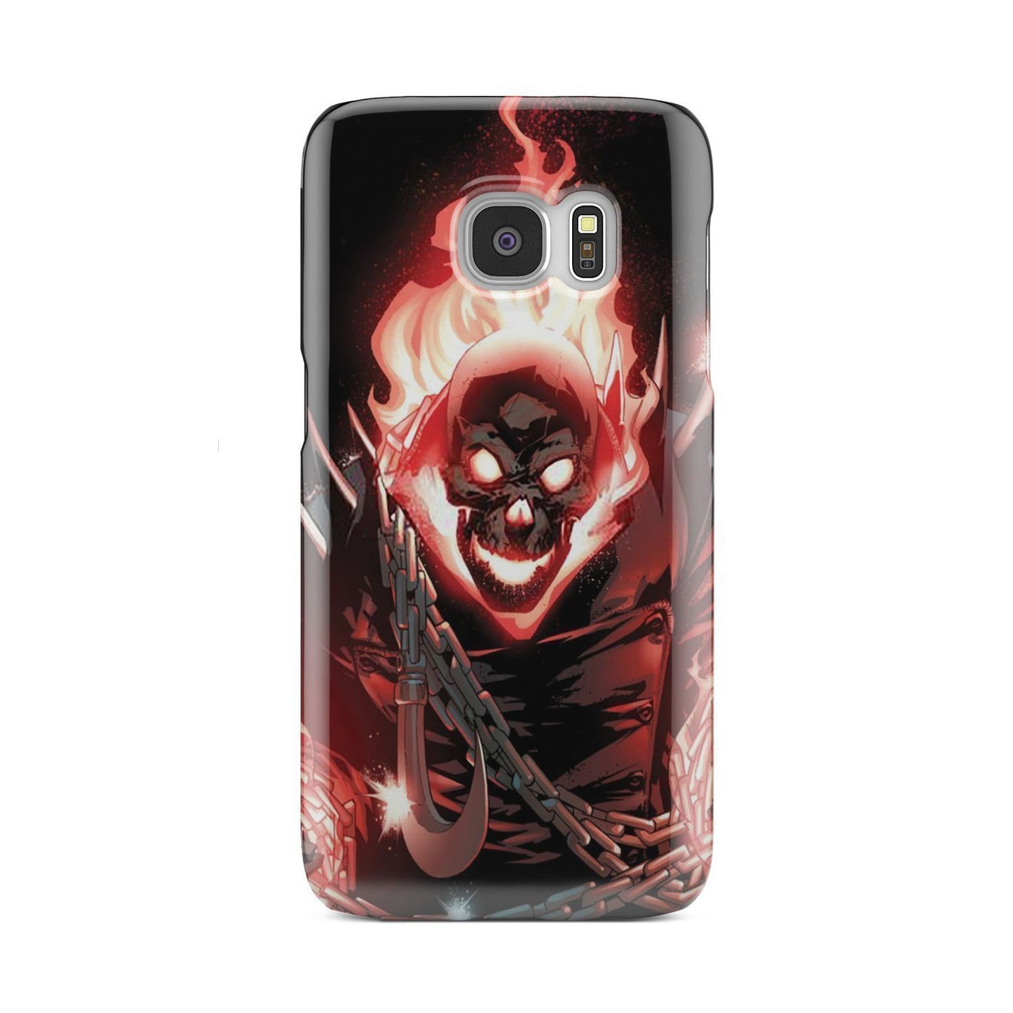 Fire skull phone case-Phone Case-wc-fulfillment-Galaxy S7-Vibe Cosy™