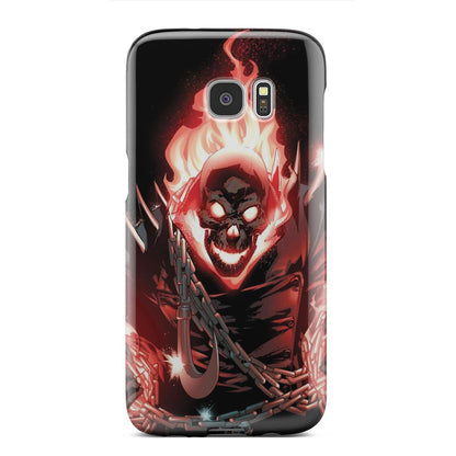Fire skull phone case-Phone Case-wc-fulfillment-Galaxy S7 Edge-Vibe Cosy™