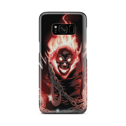 Fire skull phone case-Phone Case-wc-fulfillment-Galaxy S8-Vibe Cosy™