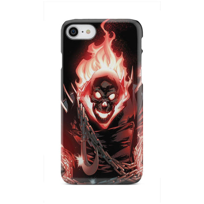 Fire skull phone case-Phone Case-wc-fulfillment-iPhone 8-Vibe Cosy™