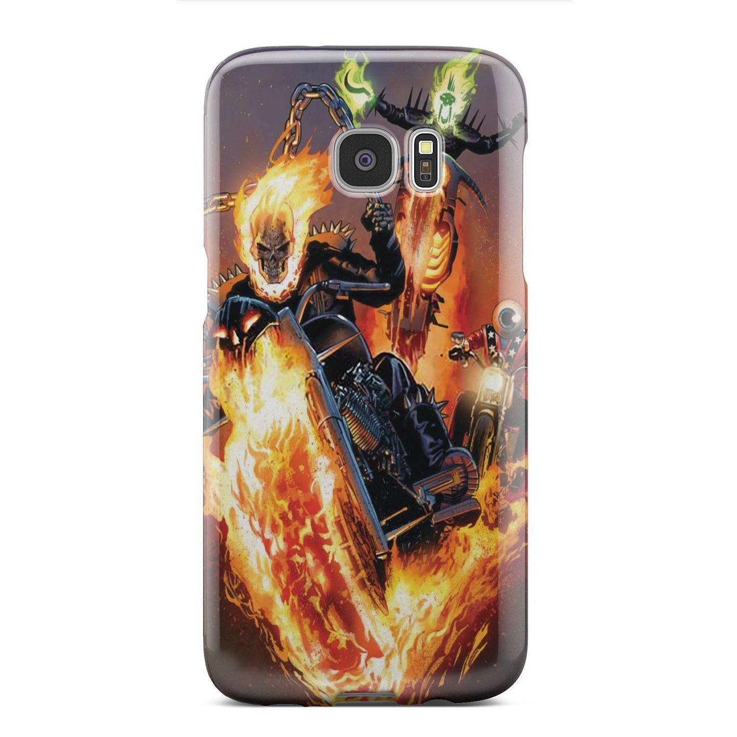 Three skull rider phone case-Phone Case-wc-fulfillment-Galaxy S7 Edge-Vibe Cosy™