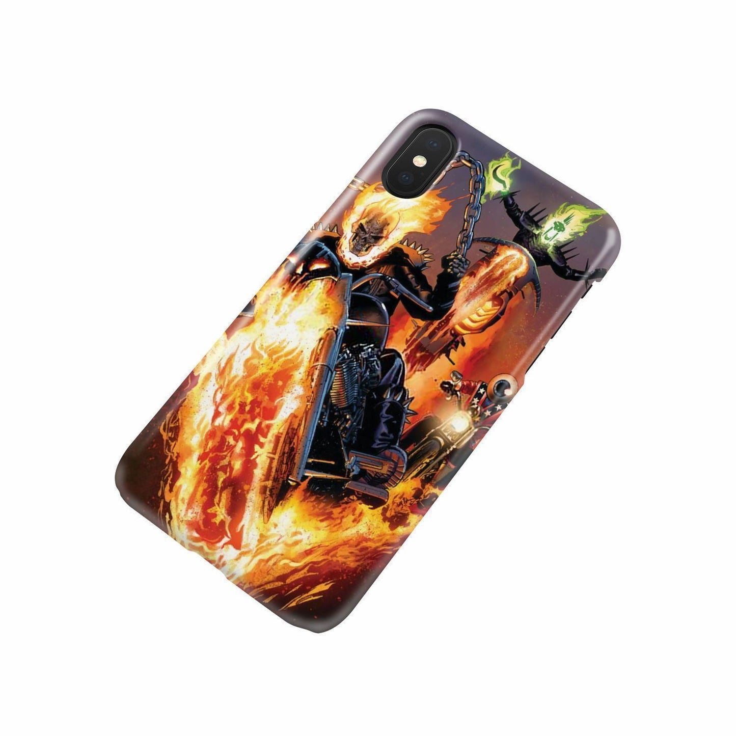 Three skull rider phone case-Phone Case-wc-fulfillment-iPhone X-Vibe Cosy™