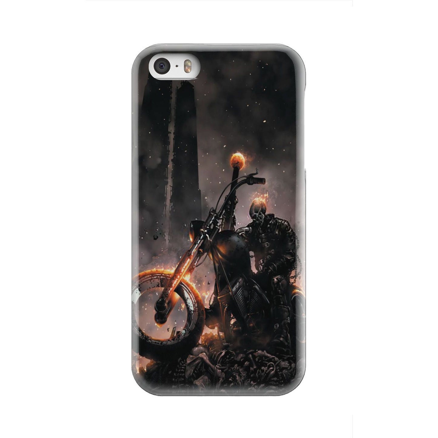 Skull rider alone phone case-Phone Case-wc-fulfillment-iPhone X-Vibe Cosy™
