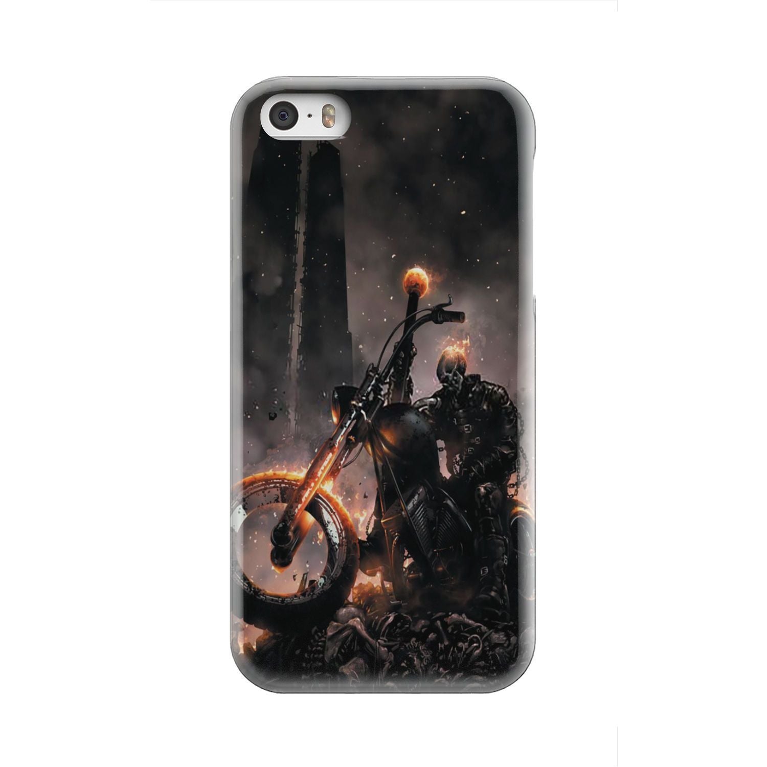 Skull rider alone phone case-Phone Case-wc-fulfillment-iPhone X-Vibe Cosy™