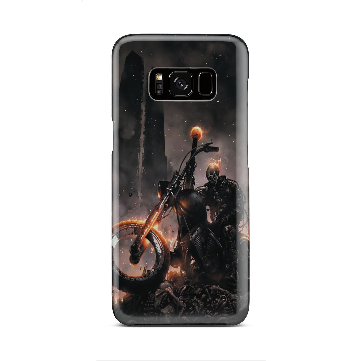 Skull rider alone phone case-Phone Case-wc-fulfillment-iPhone X-Vibe Cosy™