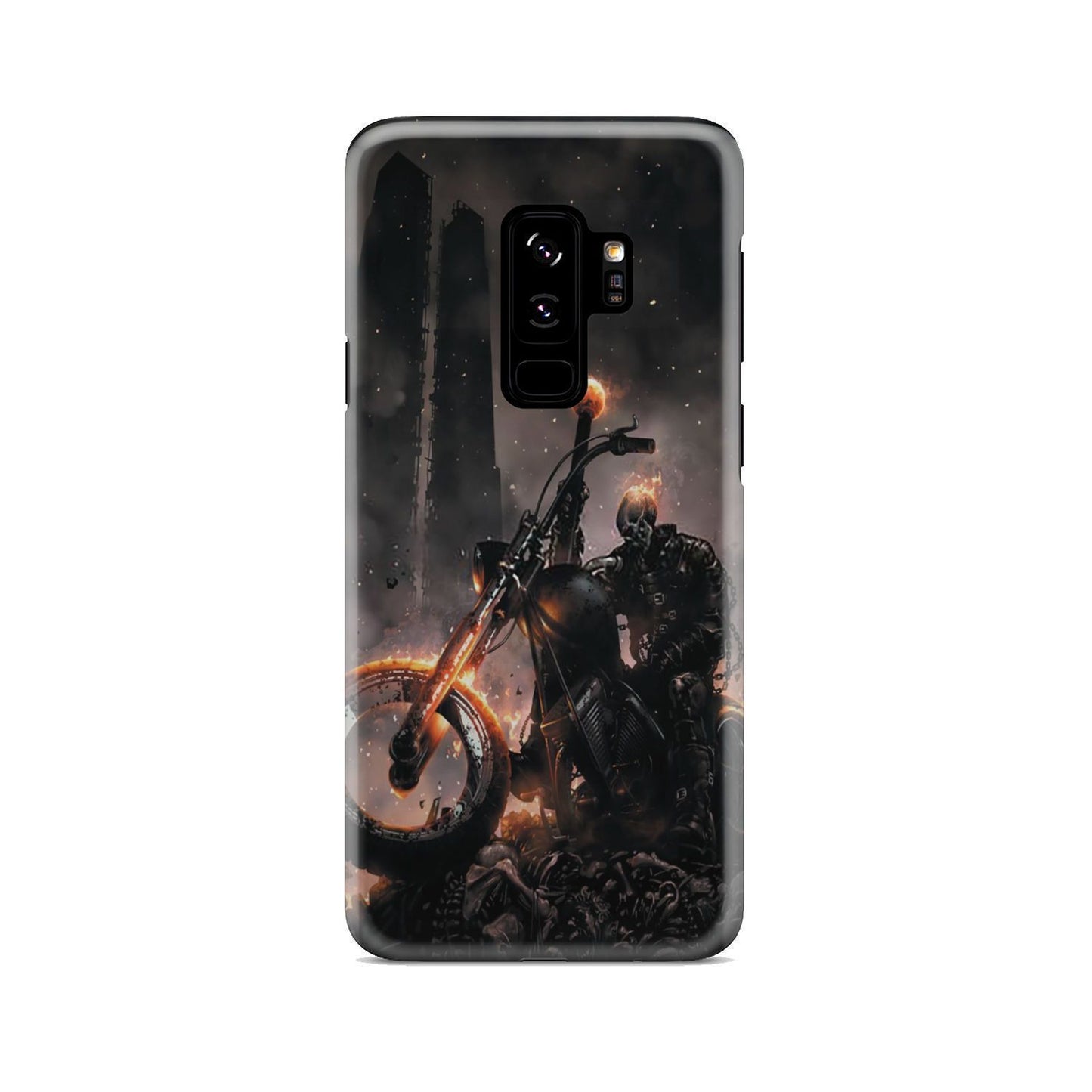 Skull rider alone phone case-Phone Case-wc-fulfillment-iPhone X-Vibe Cosy™