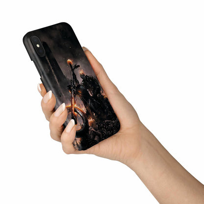 Skull rider alone phone case-Phone Case-wc-fulfillment-iPhone X-Vibe Cosy™