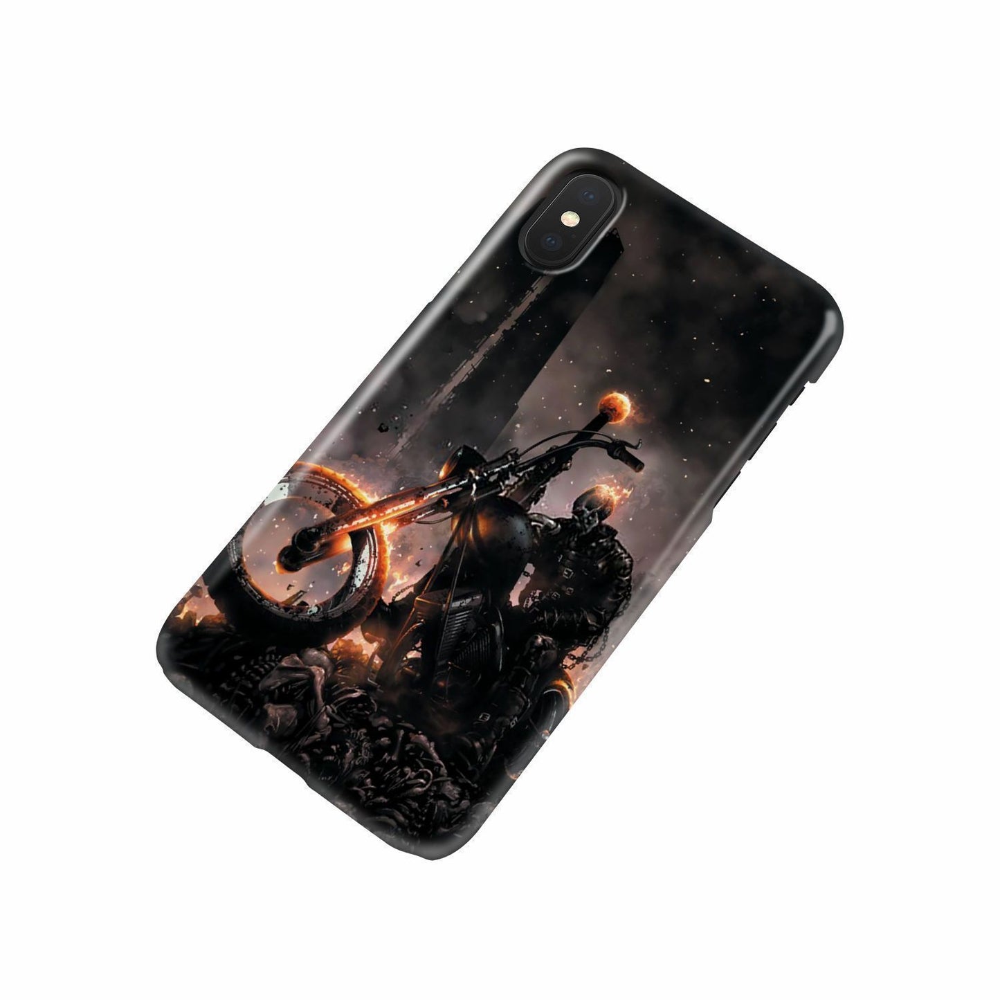 Skull rider alone phone case-Phone Case-wc-fulfillment-iPhone X-Vibe Cosy™