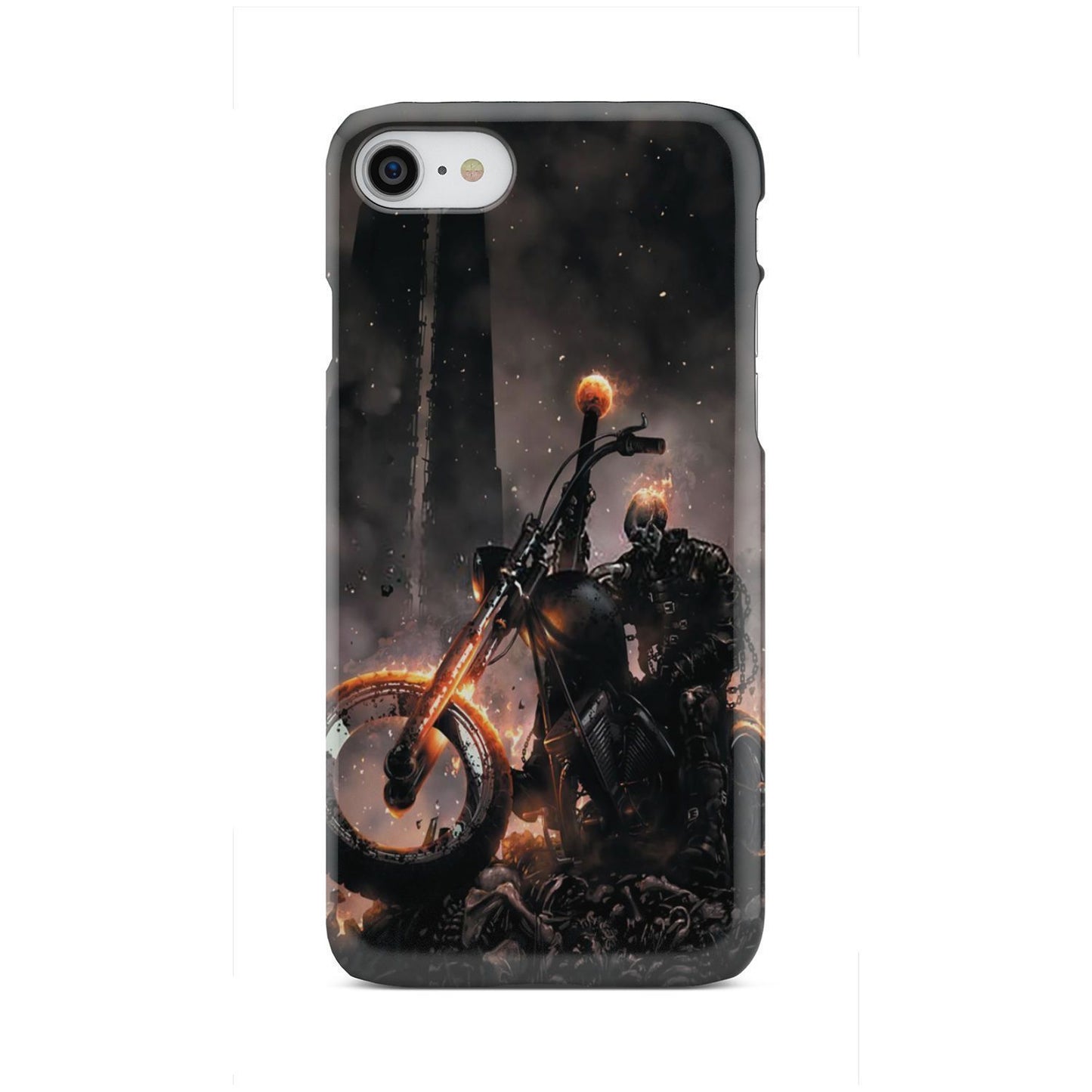 Skull rider alone phone case-Phone Case-wc-fulfillment-iPhone X-Vibe Cosy™