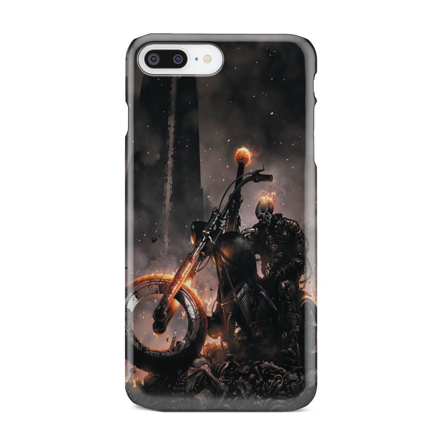 Skull rider alone phone case-Phone Case-wc-fulfillment-iPhone X-Vibe Cosy™