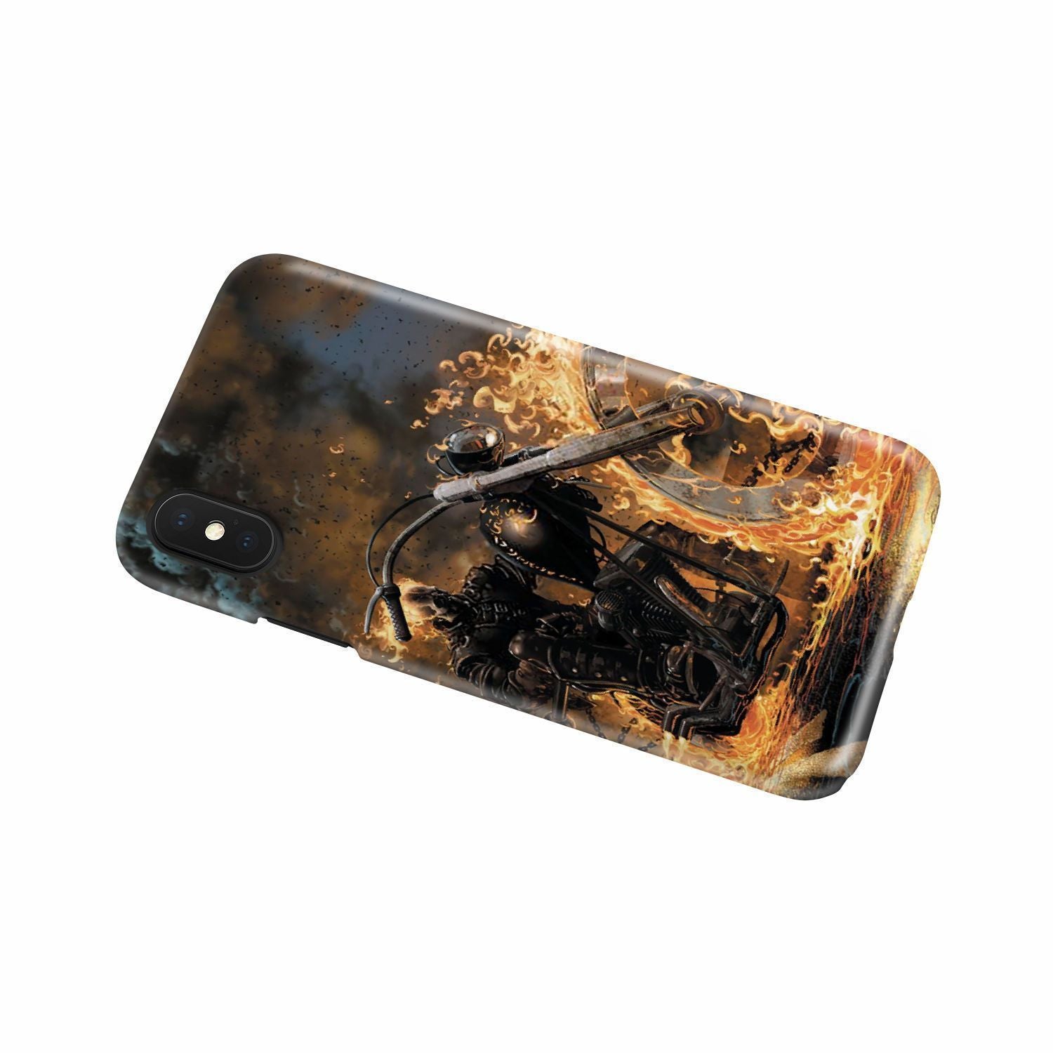Skull Alone 2 Phone Case-Phone Case-wc-fulfillment-iPhone X-Vibe Cosy™