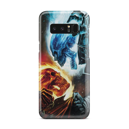 Fire and ice skull phone case-Phone Case-wc-fulfillment-Galaxy Note 8-Vibe Cosy™
