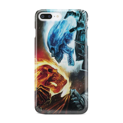 Fire and ice skull phone case-Phone Case-wc-fulfillment-iPhone 8 Plus-Vibe Cosy™