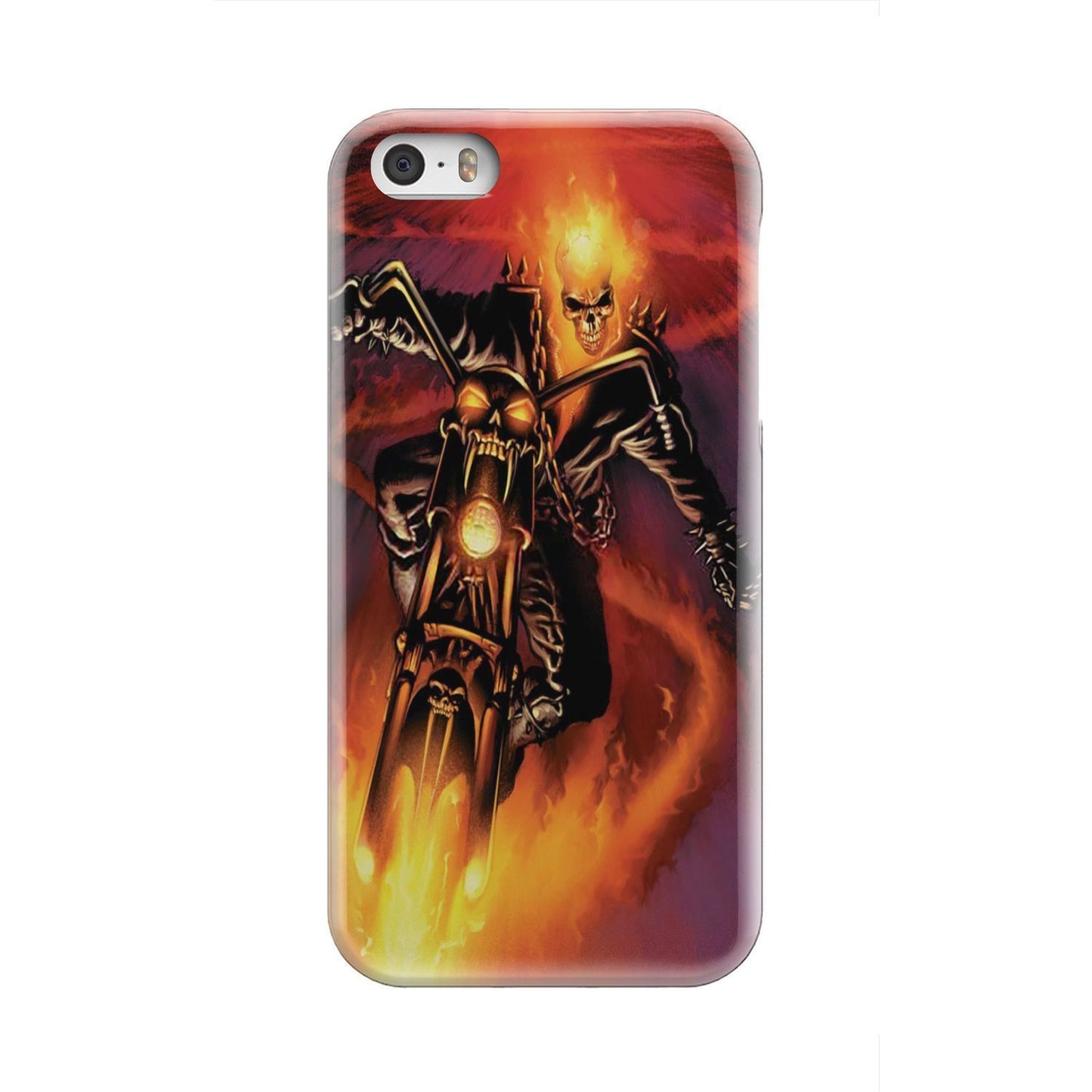 Skull rider 4 phone case-Phone Case-wc-fulfillment-iPhone 5-Vibe Cosy™