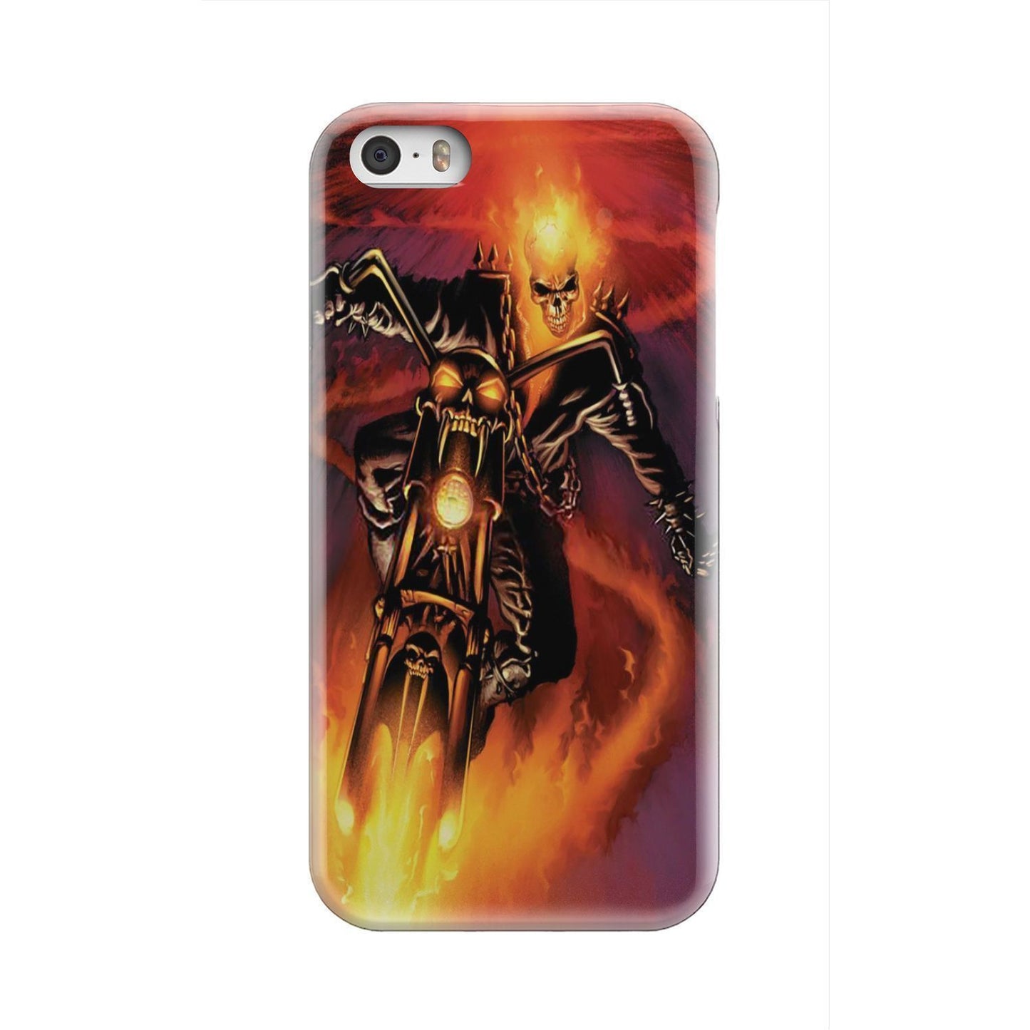 Skull rider 4 phone case-Phone Case-wc-fulfillment-iPhone 5S-Vibe Cosy™