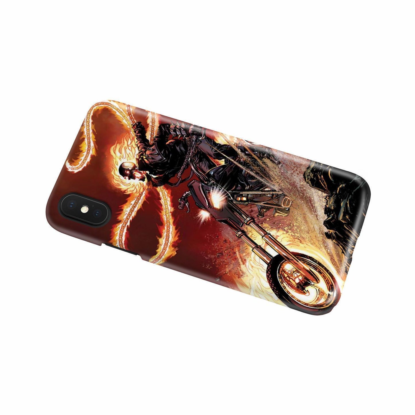 Skull rider 5 phone case-Phone Case-wc-fulfillment-iPhone X-Vibe Cosy™