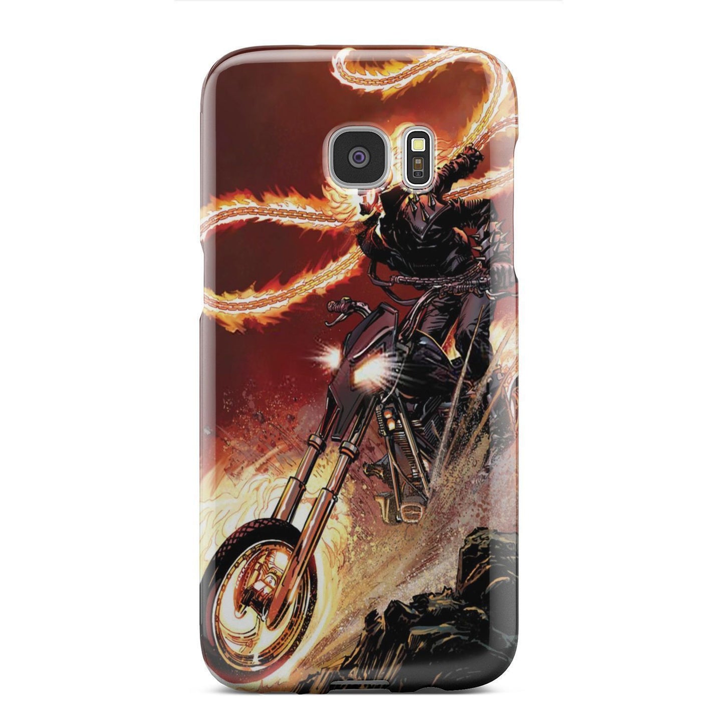 Skull rider 5 phone case-Phone Case-wc-fulfillment-Galaxy S7 Edge-Vibe Cosy™