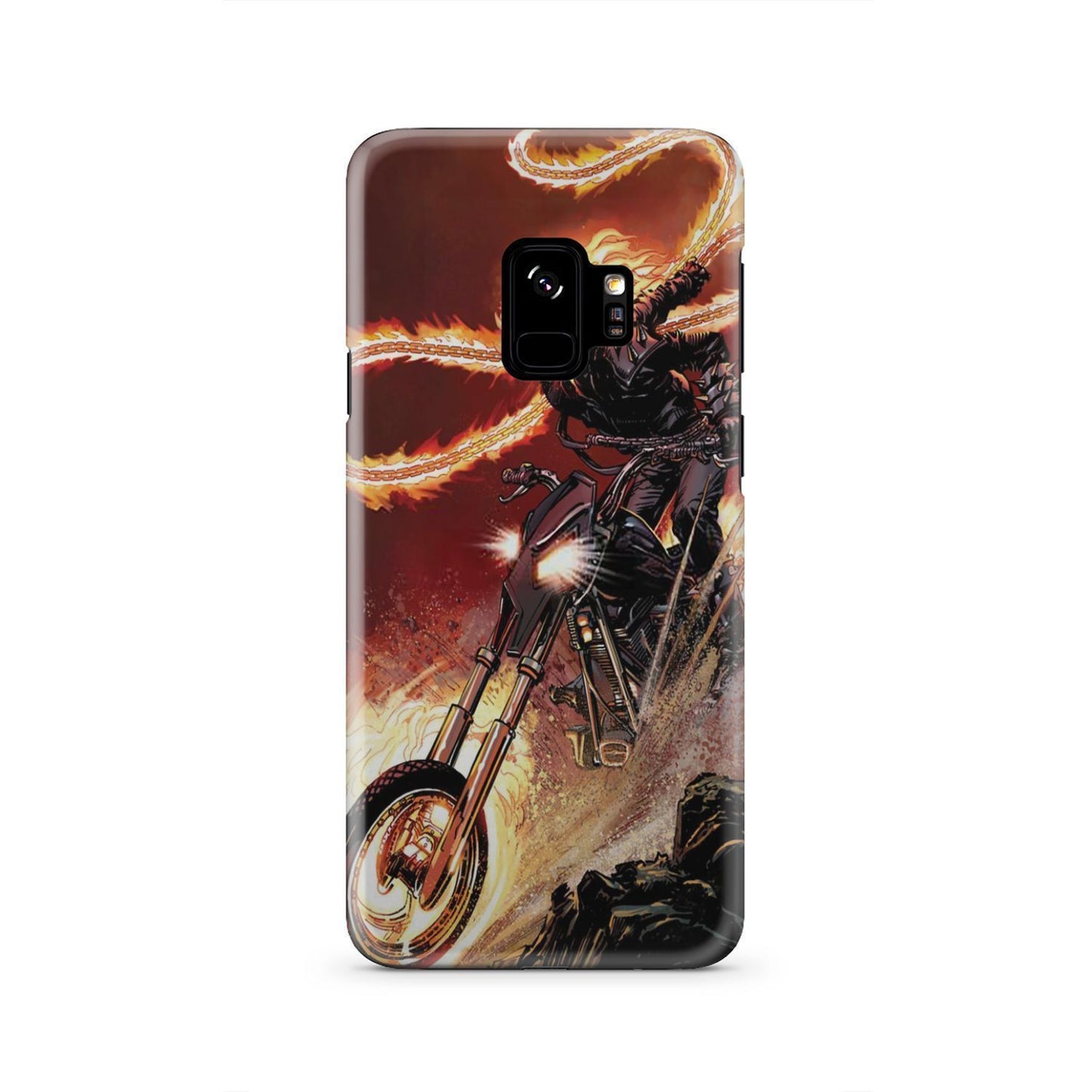 Skull rider 5 phone case-Phone Case-wc-fulfillment-Galaxy S9-Vibe Cosy™