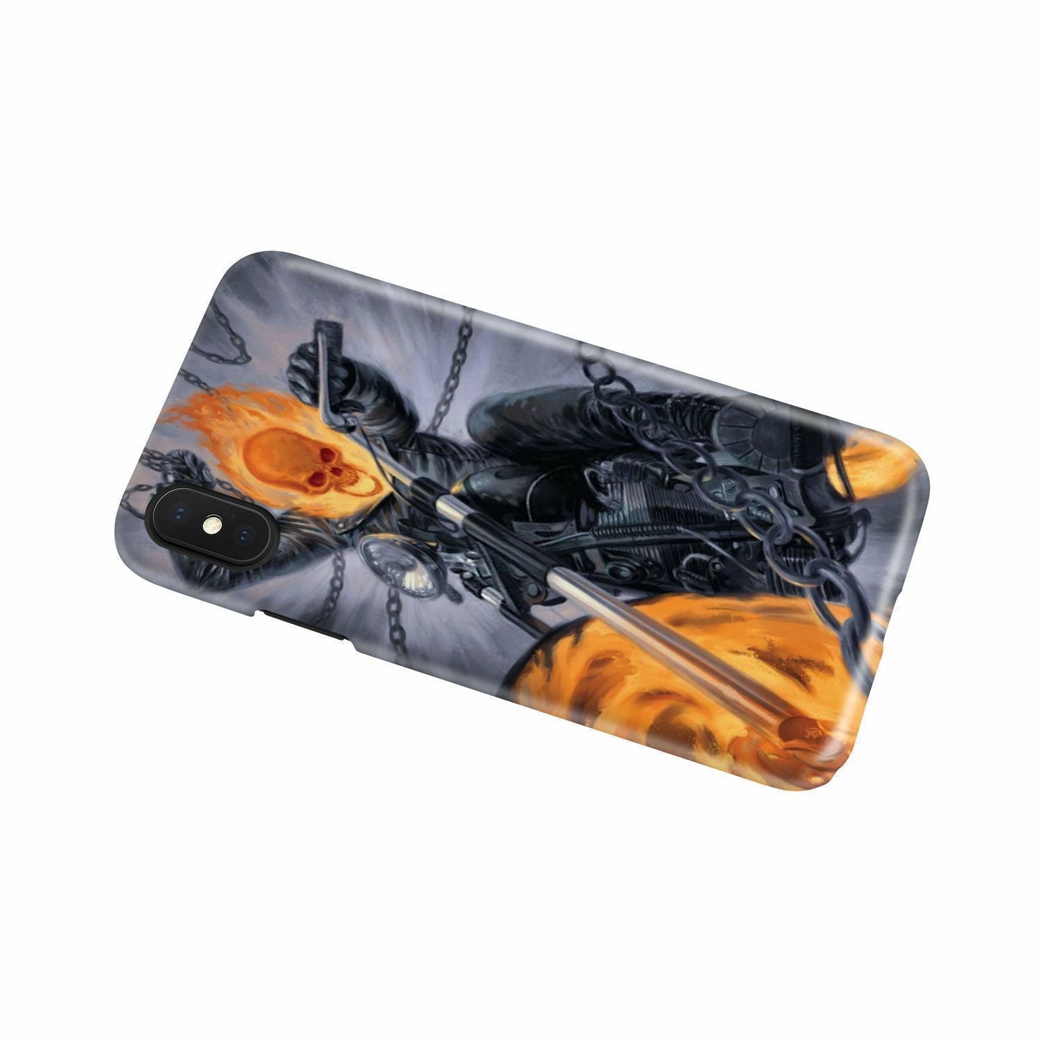 Skull rider 6 phone case-Phone Case-wc-fulfillment-iPhone X-Vibe Cosy™