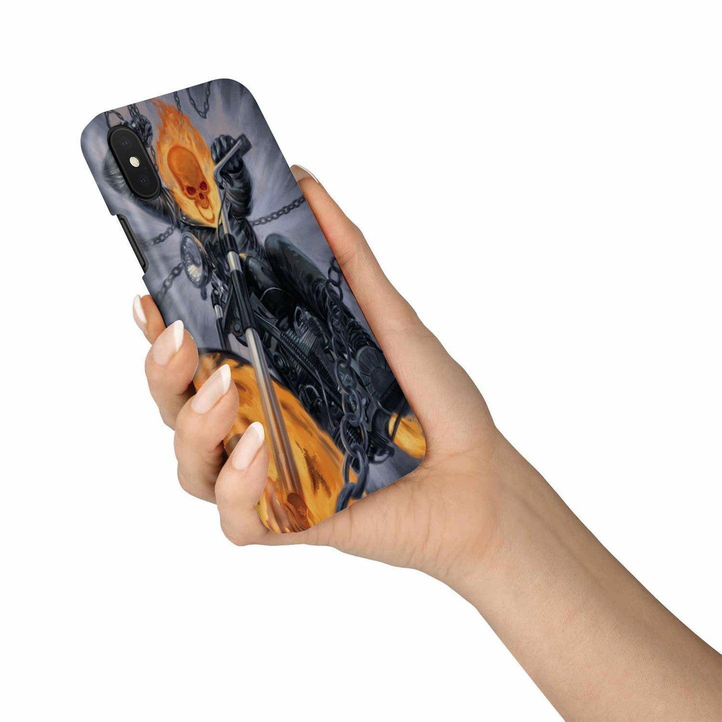 Skull rider 6 phone case-Phone Case-wc-fulfillment-iPhone X-Vibe Cosy™
