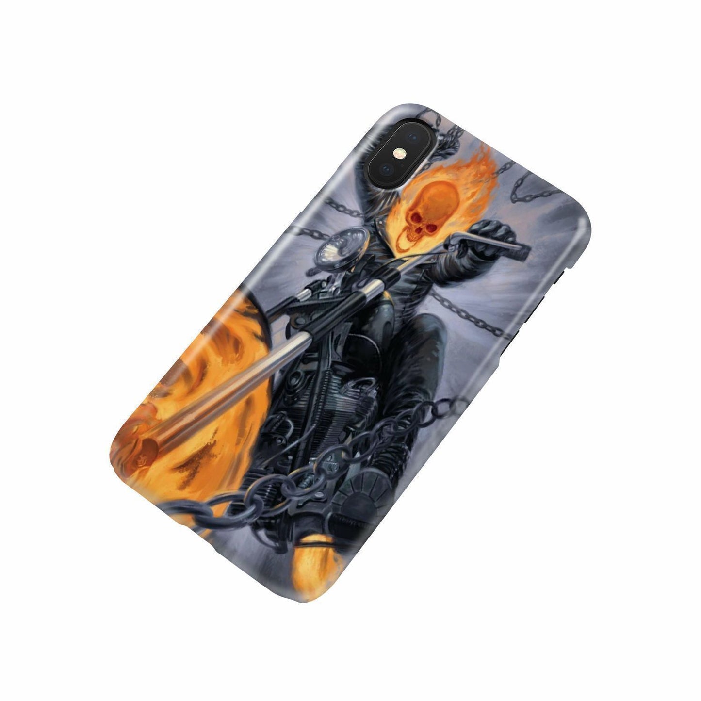 Skull rider 6 phone case-Phone Case-wc-fulfillment-iPhone X-Vibe Cosy™